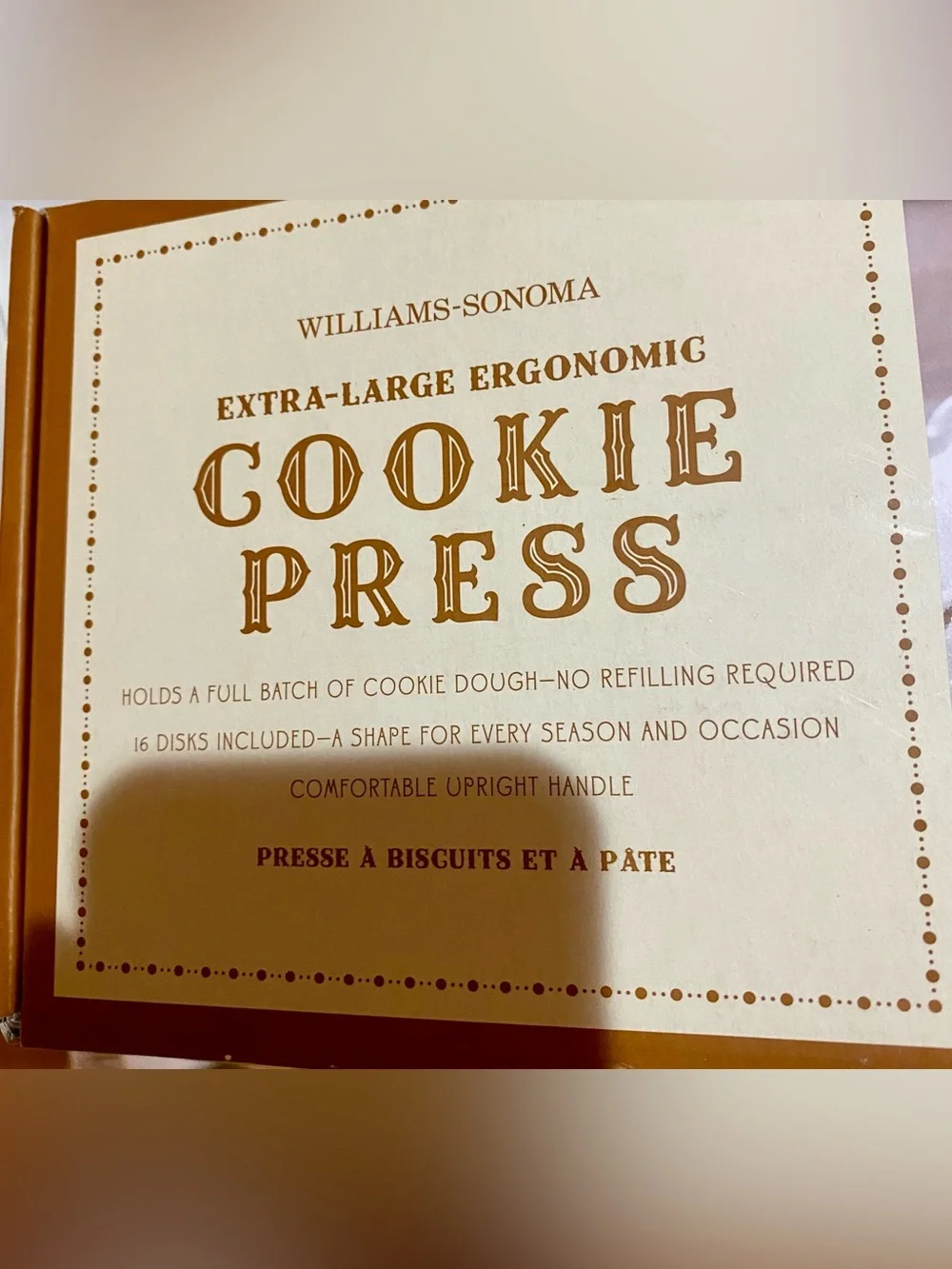 Williams Sonoma estate sale